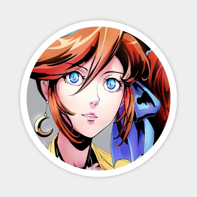 Athena Cykes Magnet by dat_cravat